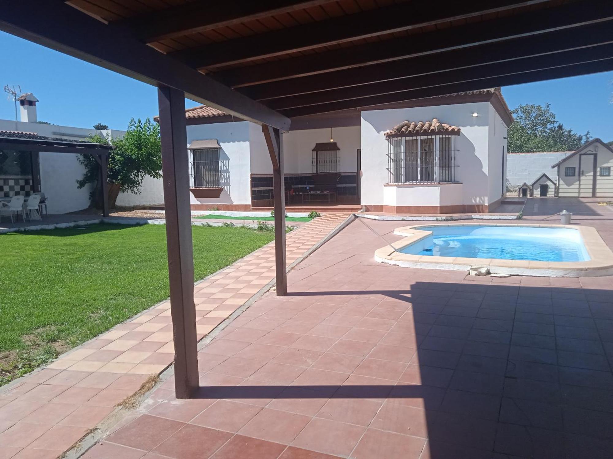 Agradable Chalet Con Piscina Para Escapadas. Chiclana de la Frontera Exterior photo