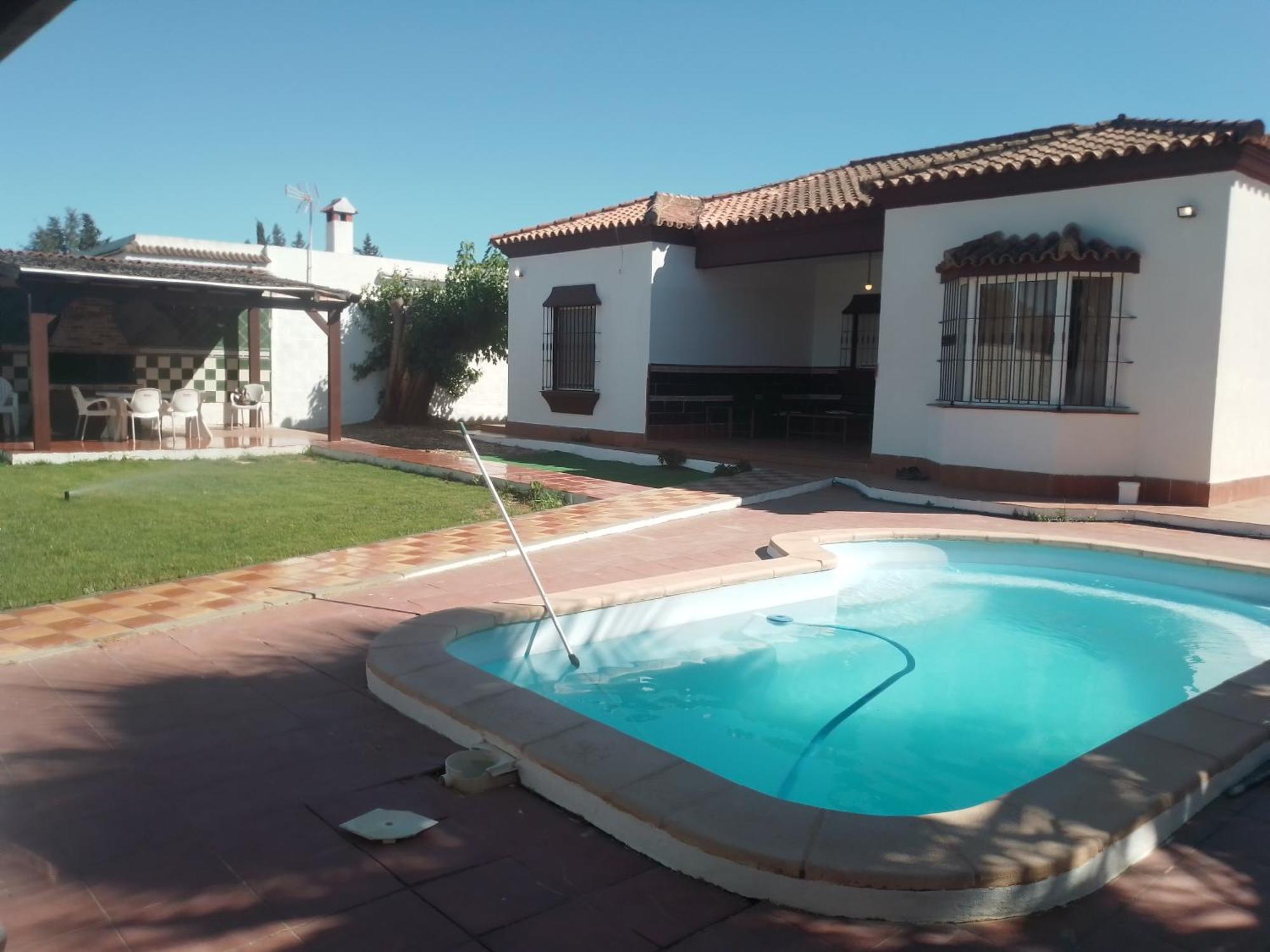 Agradable Chalet Con Piscina Para Escapadas. Chiclana de la Frontera Exterior photo